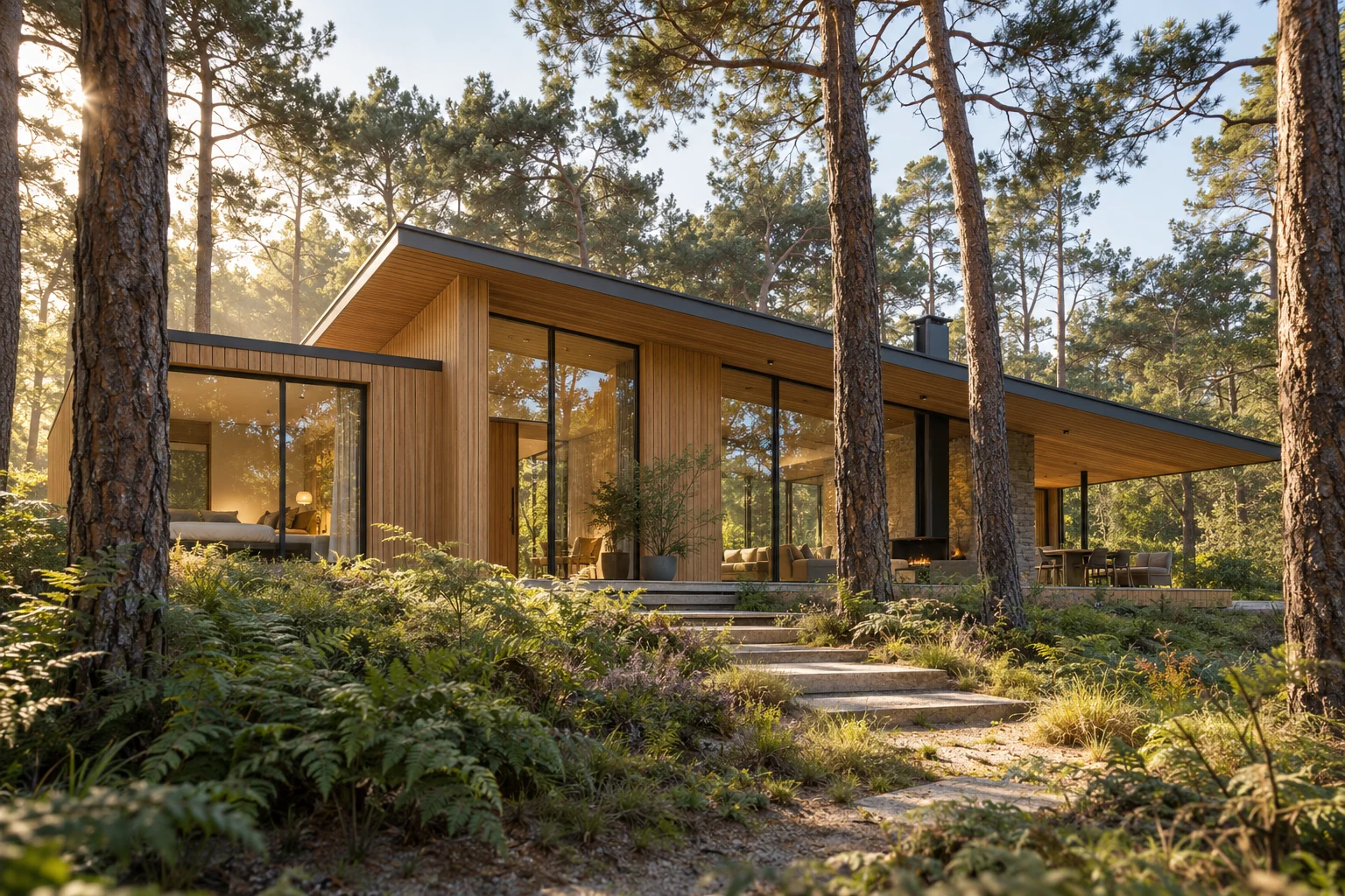 Inspiratie voor architectuur en afwerking